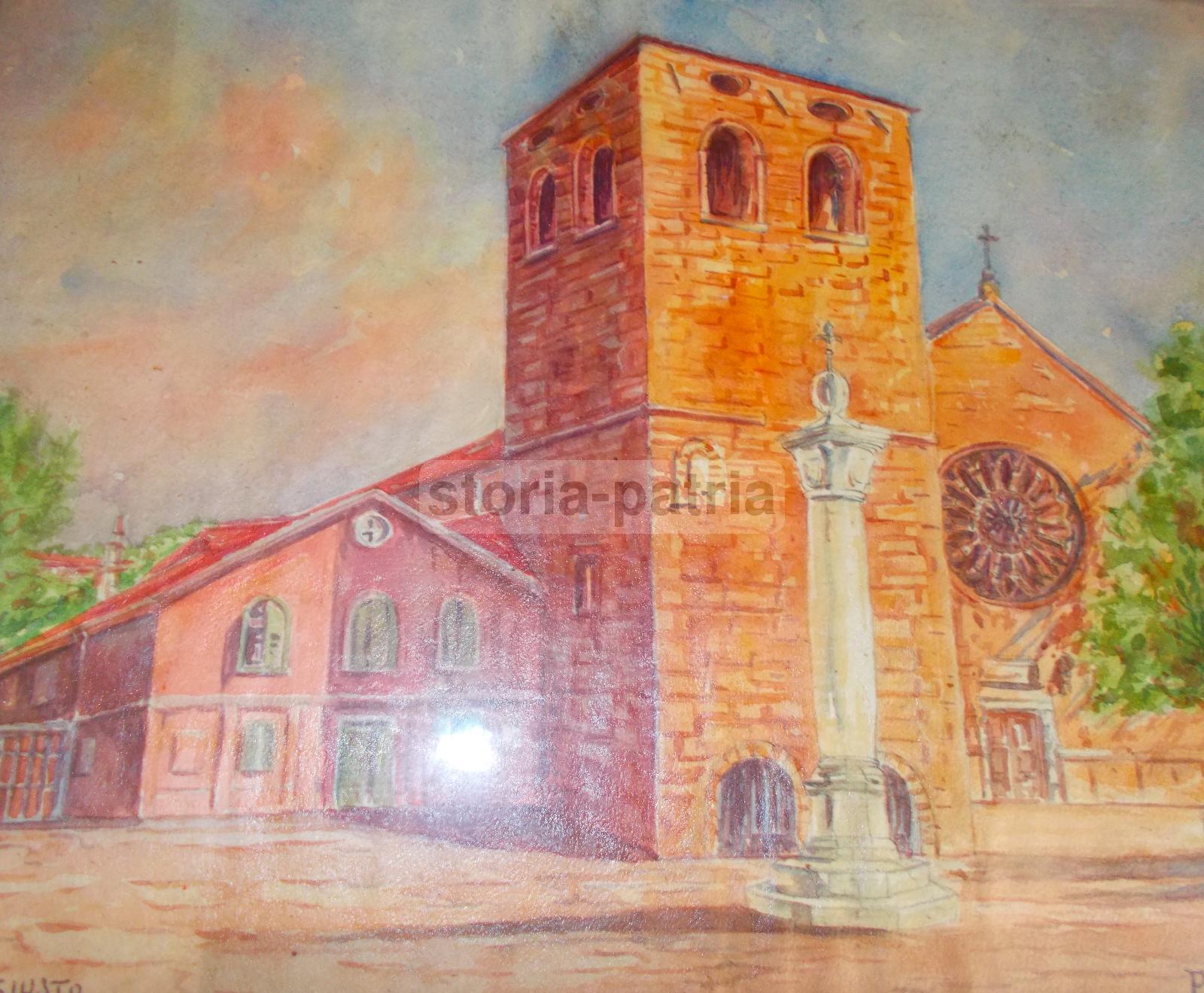 Trieste, S Giusto, Piacevole Dipinto, Da Collezione, Arte Contemporanea, Perich, 900 immagine 7